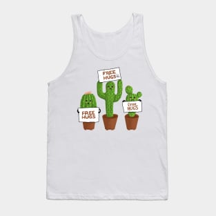 Free Hugs Cactus Tank Top